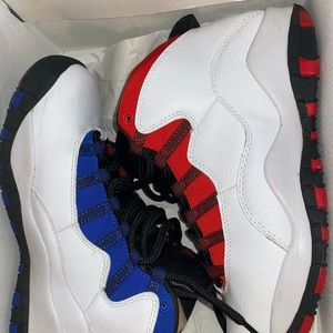 AIR JORDAN 10 RED WHITE BLUE